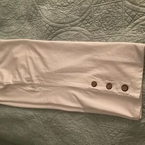 Luxury cotton mid-length  pant